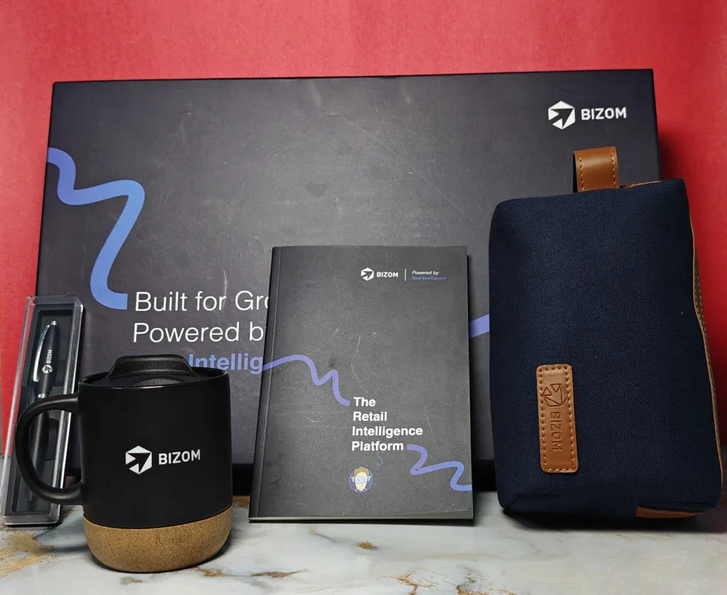 Employee gift hamper for Bizom