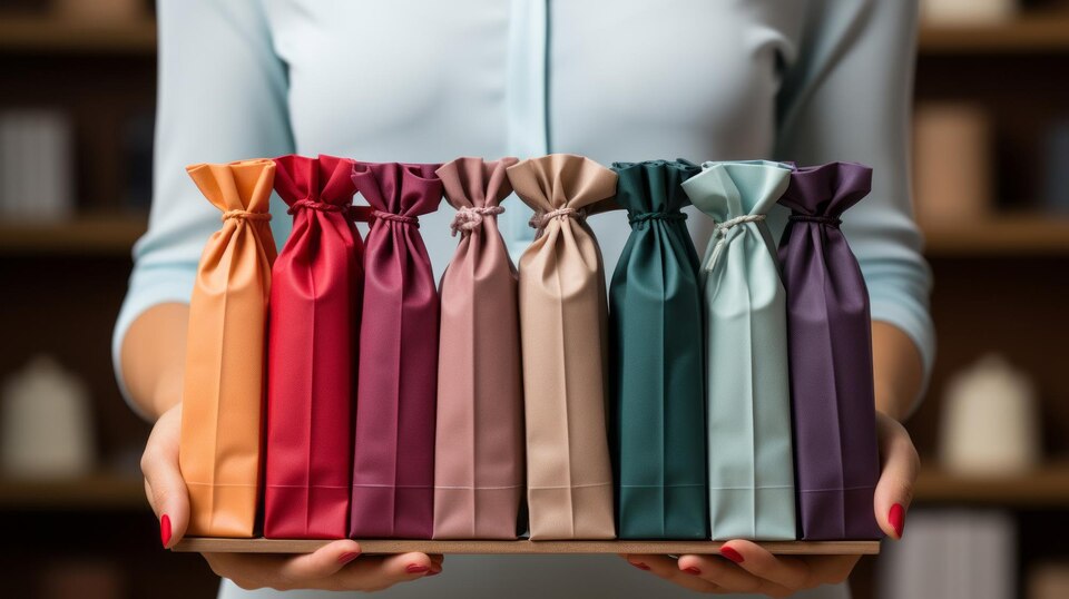 Woman holding several shopping bags Corporate Gifts Under ₹1000