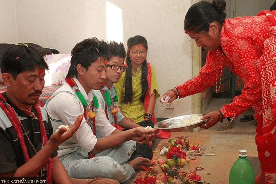 Nepal's Bhai Tika celebration image