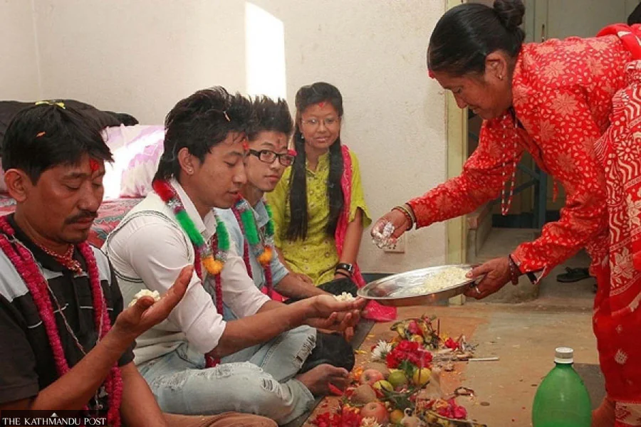 Nepal's Bhai Tika celebration image